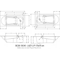 LAZY 170x75 RIGHT