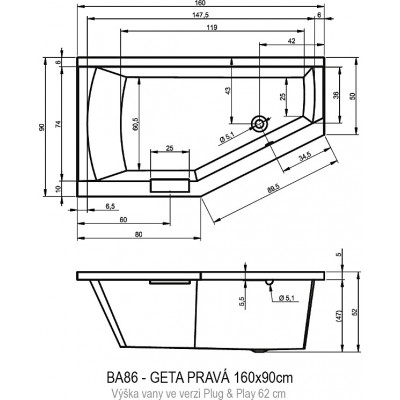 GETA 160 RIGHT - PLUG & PLAY