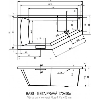 GETA 170 RIGHT - PLUG & PLAY