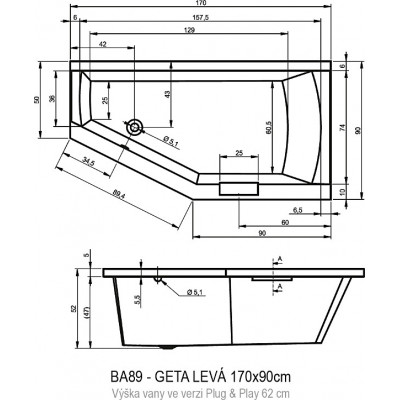 GETA 170 LEFT - PLUG & PLAY