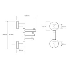 Крючок Bemeta Omega 104206072