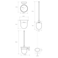 Ершик Bemeta Oval 118413011