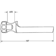 Мыльница Grohe Relexa 28856000 для штанги, хром