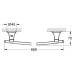 Полотенцедержатель Grohe Grandera 40629IG0, хром/золото