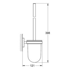 Ершик для туалета Grohe Essentials 40374001