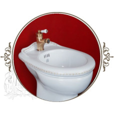 Биде Migliore Milady ML.MLD-25.730D3 декор Vintage Bronzo
