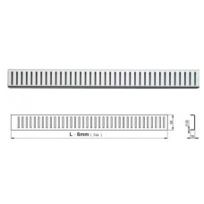 Решетка водосточная Alca Plast Pure-550