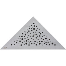 Решетка водосточная треугольная Alca Plast View