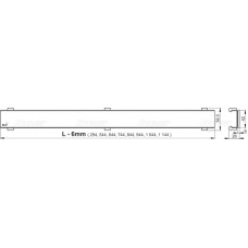 Желоб водоотводящий Alca Plast APZ106-750 Professional Low