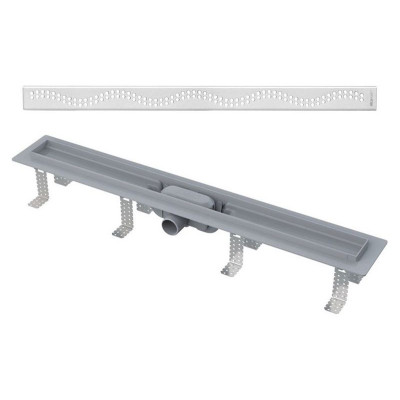 Душевой лоток AlcaPlast APZ8-Simple 750 с решеткой и опорами
