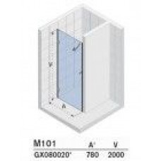 Душевая дверь в проем Riho Scandic Mistral M-101 GX0800202 80*200 см