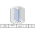 Неподвижная стенка Riho Scandic S-402 GC76200 110*200 см