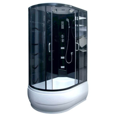 Душевая кабина NG-214-01LN (1200х800х2200) высокий поддон(48см) стекло ТОНИРОВАННОЕ