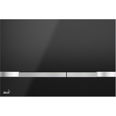 Клавиша смыва Alca Plast Stripe Black