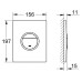 Накладная панель Grohe Nova Cosmopolitan Light 38809000