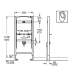 Монтажный блок Grohe Rapid SL 38517001 для писсуара