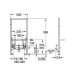 Монтажный блок Grohe Rapid SL 38545 для биде