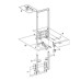 Монтажный блок Grohe Rapid SL 38581 для биде, усиленная
