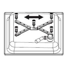 Универсальные ножки Ideal Standard  арт. K712667, регулируемые, для поддона душевого акрилового