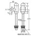 Смывное устройство для писсуара Ideal Standard арт. B7120AA