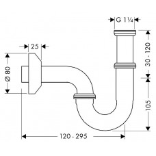 Сифон Hansgrohe Flowstar 53010000