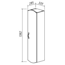 Тумба для раковины Belux Бриз H85 (36)
