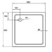 Поддон акриловый Cezares TRAY-A-A-85-15-W, 85*85*15 см