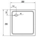 Поддон акриловый Cezares TRAY-A-A-95-15-W, 95*95*15 см