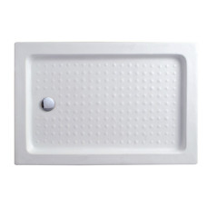 Поддон акриловый Cezares TRAY-A-AH-120/100-15-W, с сифоном в комплекте