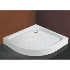 Поддон литой Cezares TRAY-S-R-100-550-13-W, белый, с сифоном в комплекте