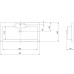 Раковина Акватон Сиена М 750 арт. 1A70613KSN010