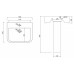 Раковина BelBagno Ardente-R BB0123L
