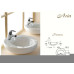Раковина накладная BelBagno Aria (Ария) BB1053LW 500х500х145