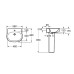 Раковина BelBagno Caprese BB1010CL