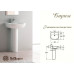 Раковина BelBagno Caprese BB1010CL