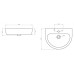 Раковина BelBagno Marino BB105L