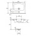 Раковина Cersanit Easy 50, арт. P-UM-ES-50-1