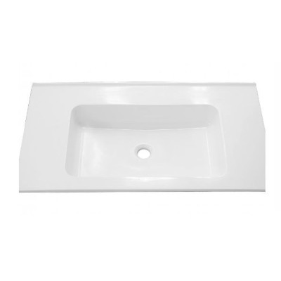 Раковина Эстет Каре 1-0003, искуственный камень, 90*50 см