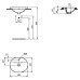 Рукомойник Ideal Standard Connect E503801 48 см