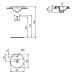 Рукомойник Ideal Standard Connect E504101 38 см