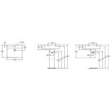Раковина Ideal Standard Connect Cube E784401, 55*46*14 см
