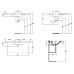 Раковина Ideal Standard Connect E812901 60 см