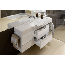 Раковина Laufen Palace 8.1470.6.000.104.1 с полотенцедержателем, 150 см