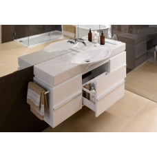 Раковина Laufen Palace 8.1270.4.000.104.1 с полотенцедержателем, 120 см