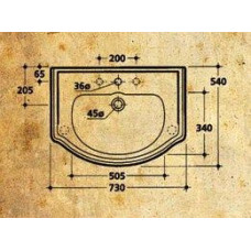 Раковина Migliore Bella ML.BLL-25.073.BL