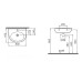 Раковина Vitra Zentrum арт. 5786B003-0001