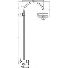 Душевая стойка AXOR Citterio 39620