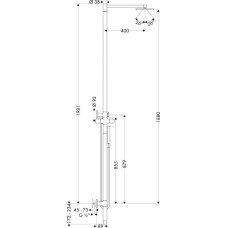 Душевая колонна AXOR Starck 10912