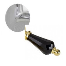 Гигиенический душ Cezares DIAMOND-KS-01-Sw-N, хром, ручка Swarovski Nero