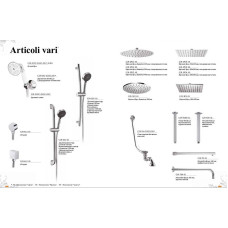 Гигиенический душ Cezares Articoli Vari IF-01 со шлангом 120 см, хром, без держателя